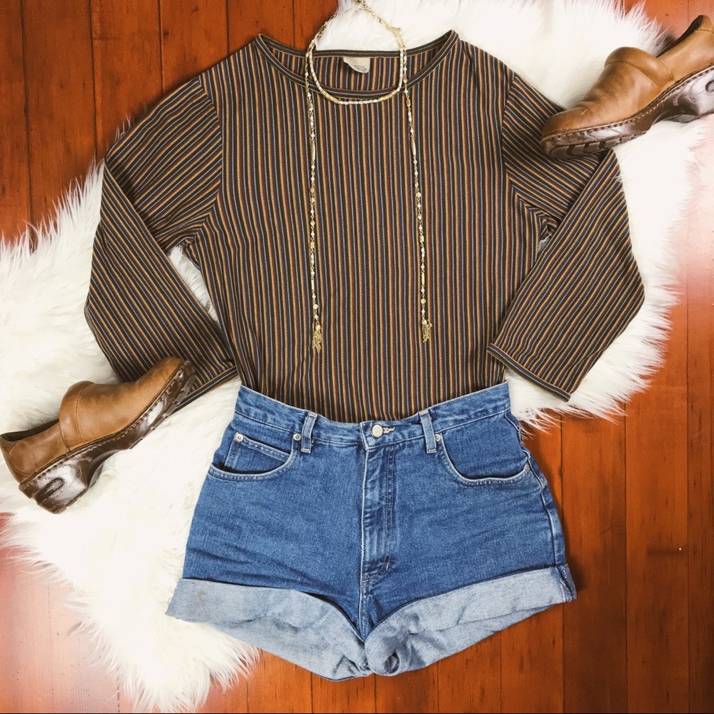 Exofficio Vintage 70s Festival Boho Stripe Top